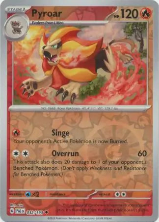 Pyroar 032/193 - Paldea Evolved