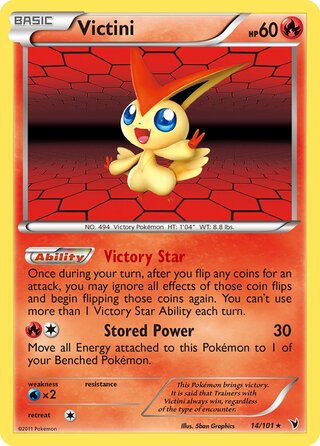 Victini 14/101 - Noble Victories