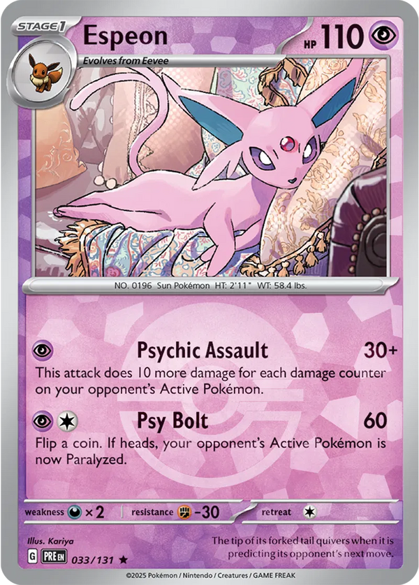 Espeon 033/131 - Prismatic Evolutions