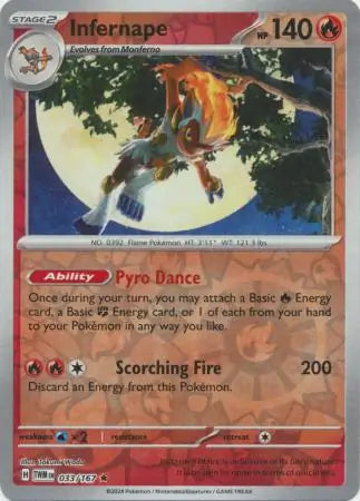 Infernape 033/167 - Twilight Masquerade