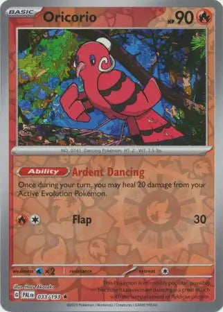 Oricorio 033/193 - Paldea Evolved