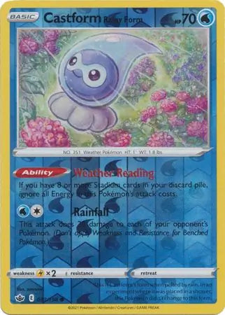 Castform Rainy Form 033/198 - Chilling Reign