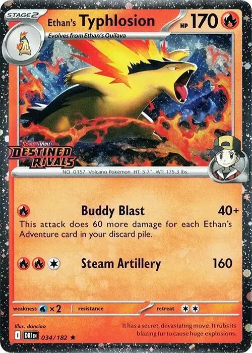 Ethan's Typhlosion Prerelease 34 - Miscellaneous Promos