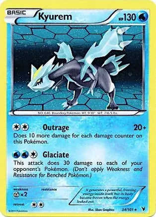 Kyurem Cosmos Holo 34 - Miscellaneous Promos