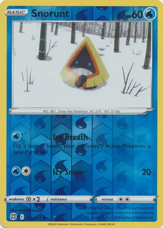 Snorunt 034/172 - Brilliant Stars