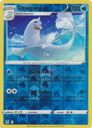 Dewgong 034/196 - Lost Origin
