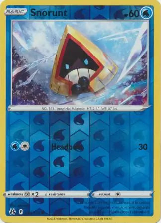 Snorunt 034/159 - Crown Zenith