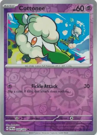 Cottonee 034/091 - Paldean Fates