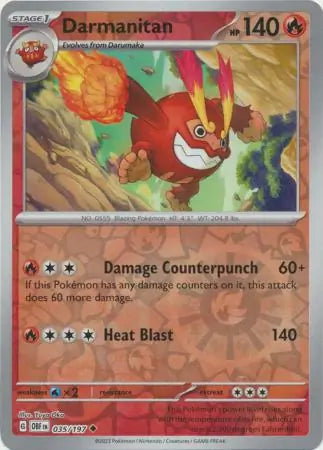 Darmanitan 035/197 - Obsidian Flames