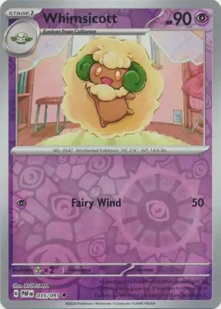 Whimsicott 035/091 - Paldean Fates