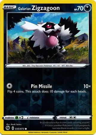 Galarian Zigzagoon 035/073 - Champion's Path