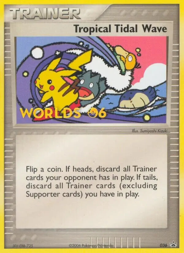 Tropical Tidal Wave 36 - Nintendo Black Star Promo