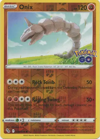 Onix 036/078 - Pokémon GO