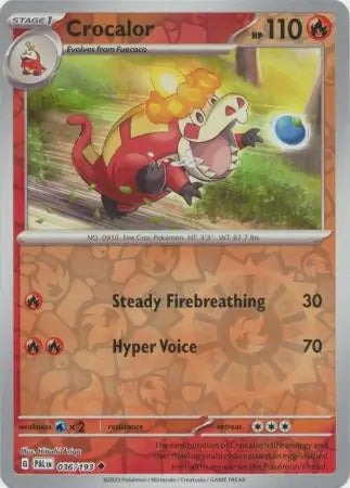 Crocalor 036/193 - Paldea Evolved