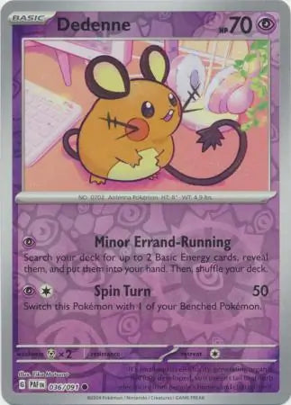 Dedenne 036/091 - Paldean Fates