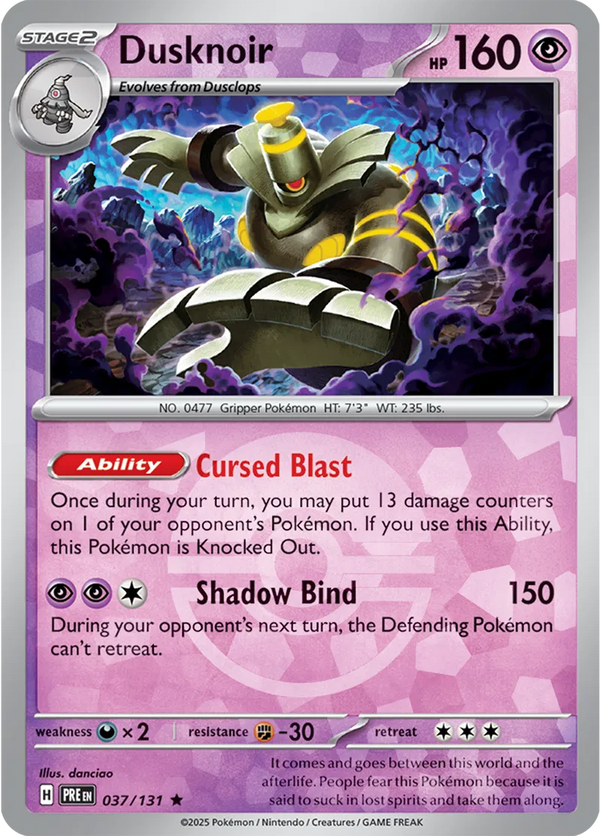 Dusknoir 037/131 - Prismatic Evolutions