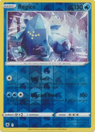 Regice 037/189 - Astral Radiance