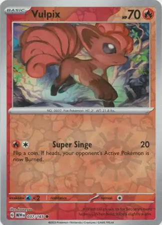 Vulpix 037/165 - Scarlet & Violet 151