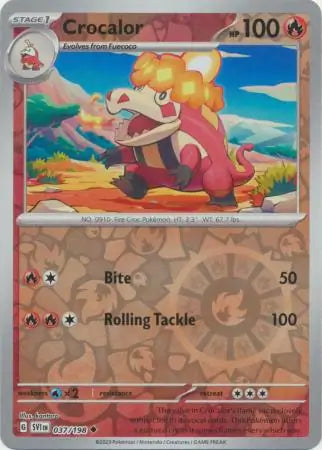 Crocalor 037/198 - Scarlet & Violet Base