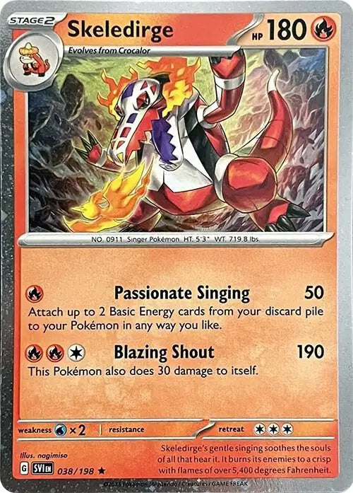 Skeledirge Cosmos Holo 38 - Miscellaneous Promos