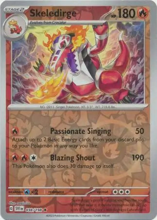 Skeledirge 038/198 - Scarlet & Violet Base