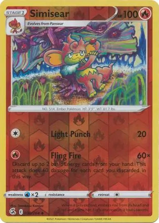 Simisear 038/264 - Fusion Strike