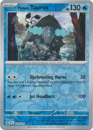 Paldean Tauros 039/191 - Surging Sparks