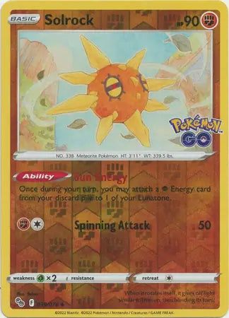 Solrock 039/078 - Pokémon GO