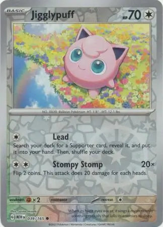 Jigglypuff 039/165 - Scarlet & Violet 151