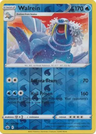 Walrein 039/198 - Chilling Reign