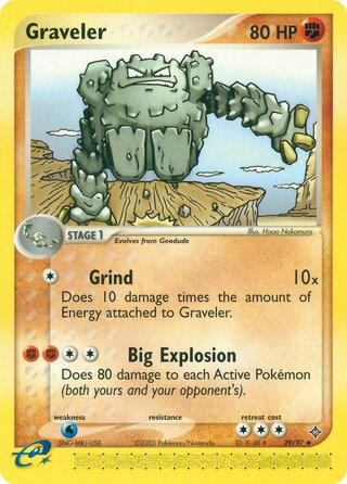 Graveler 29/97 - Dragon