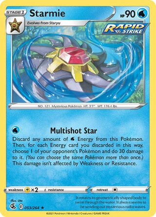 Starmie 053/264 - Fusion Strike