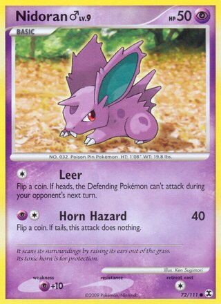 Nidoran ♂ 72/111 - Rising Rivals