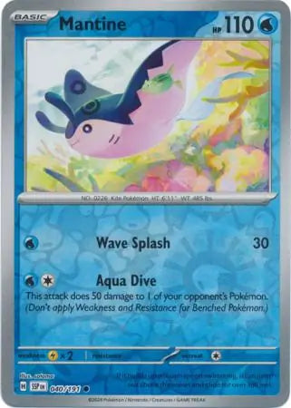 Mantine 040/191 - Surging Sparks