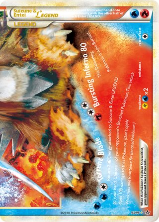 Suicune & Entei LEGEND 95/95 - Unleashed
