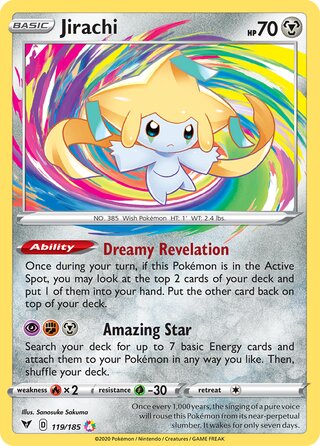 Jirachi 119/185 - Vivid Voltage