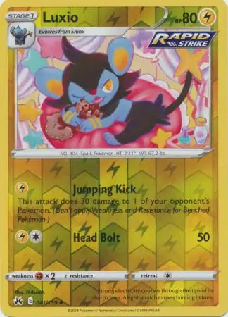 Luxio 041/159 - Crown Zenith