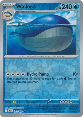 Wailord 041/159 - Journey Together