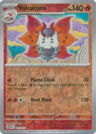 Volcarona 041/197 - Obsidian Flames
