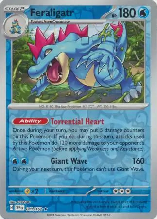Feraligatr 041/162 - Temporal Forces