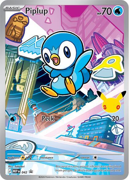 Piplup 42 - Mega Evolution Promos
