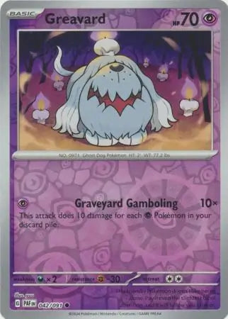 Greavard 042/091 - Paldean Fates