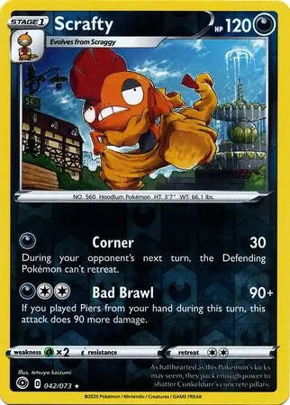 Scrafty 042/073 - Champion's Path