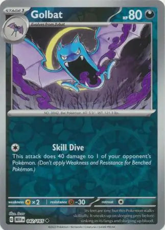 Golbat 042/165 - Scarlet & Violet 151