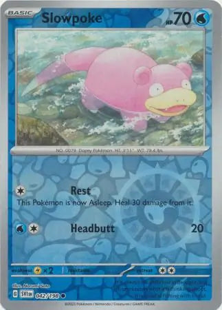 Slowpoke 042/198 - Scarlet & Violet Base
