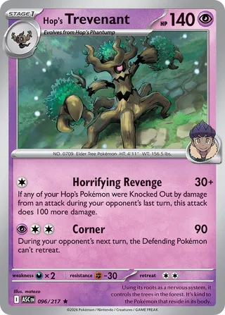 Hop's Trevenant 096/217 - Ascended Heroes