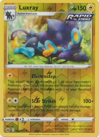 Luxray 043/159 - Crown Zenith