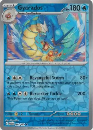 Gyarados 043/193 - Paldea Evolved