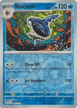 Sharpedo 043/162 - Temporal Forces
