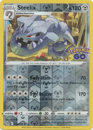 Steelix 044/078 - Pokémon GO